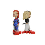 NECA Bride of Chucky Head Knockers 7-Inch Figure (Chucky and Tiffany Bundle)