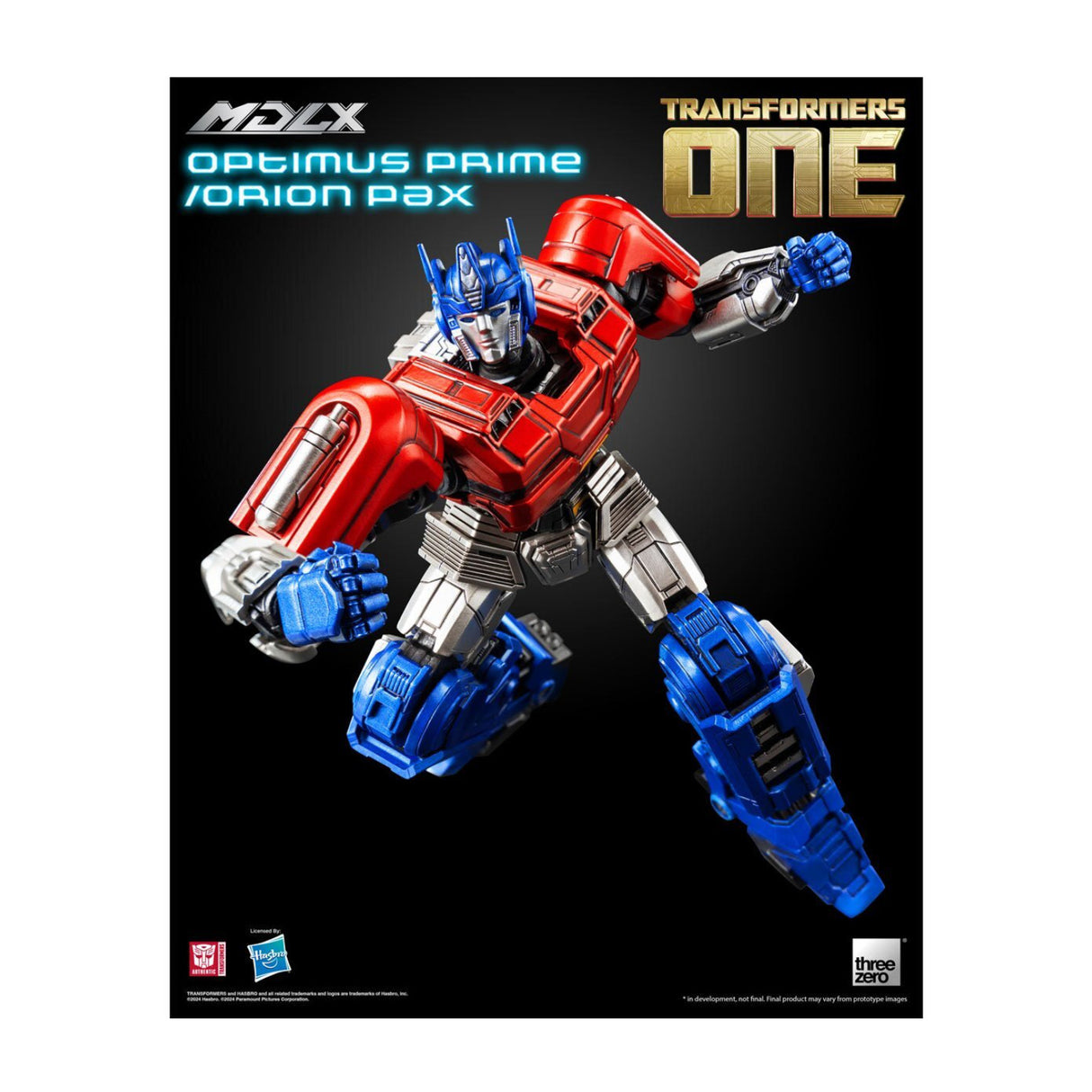 Threezero Transformers One: Optimus Prime/Orion Pax MDLX 6-Inch Action Figure