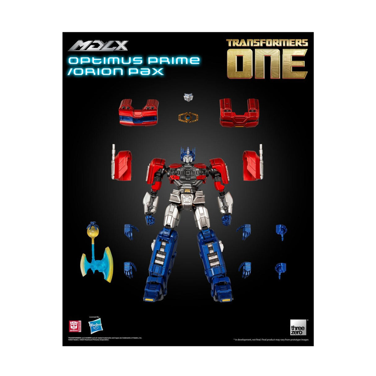 Threezero Transformers One: Optimus Prime/Orion Pax MDLX 6-Inch Action Figure