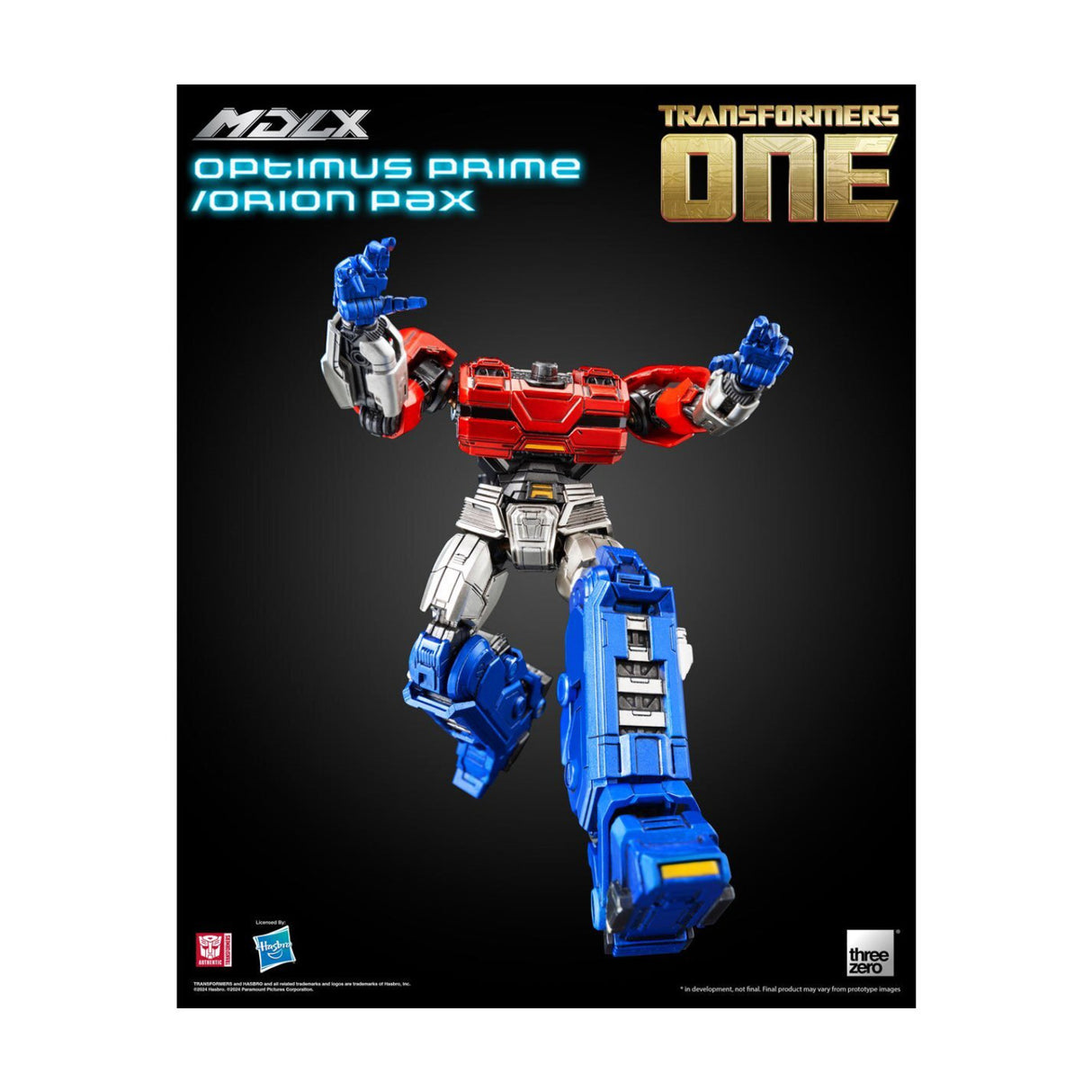 Threezero Transformers One: Optimus Prime/Orion Pax MDLX 6-Inch Action Figure
