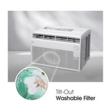 LG 5,000 BTU Window Air Conditioner, Cools 150 Sq.Ft. with Quiet Operation
