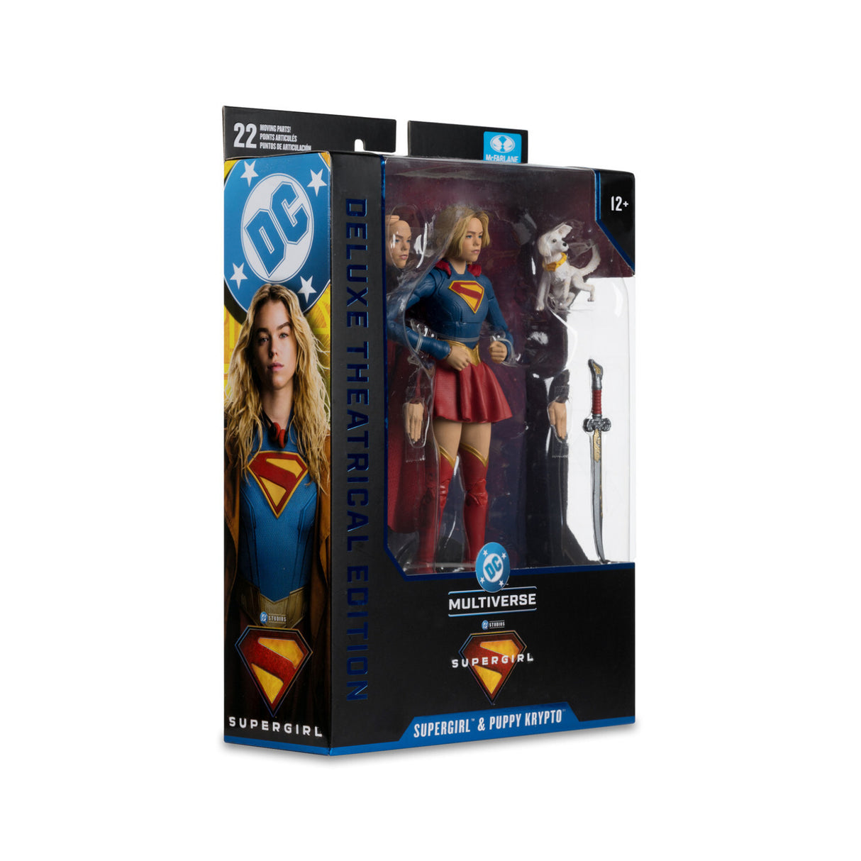 McFarlane Toys DC Multiverse Supergirl and Baby Krypto DTE 7-Inch Action Figure