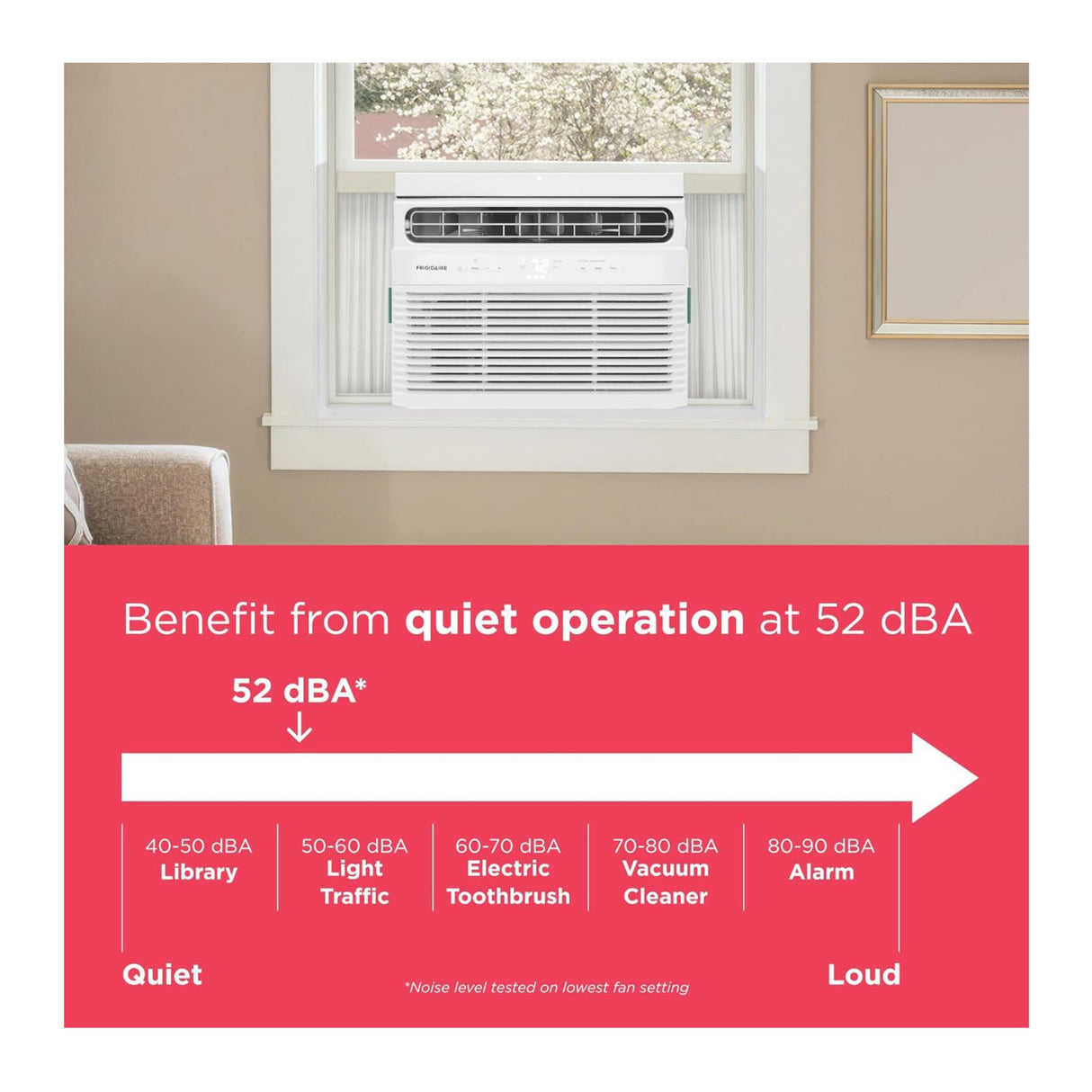 Frigidaire 5,000 BTU Window Room Air Conditioner with Remote Control