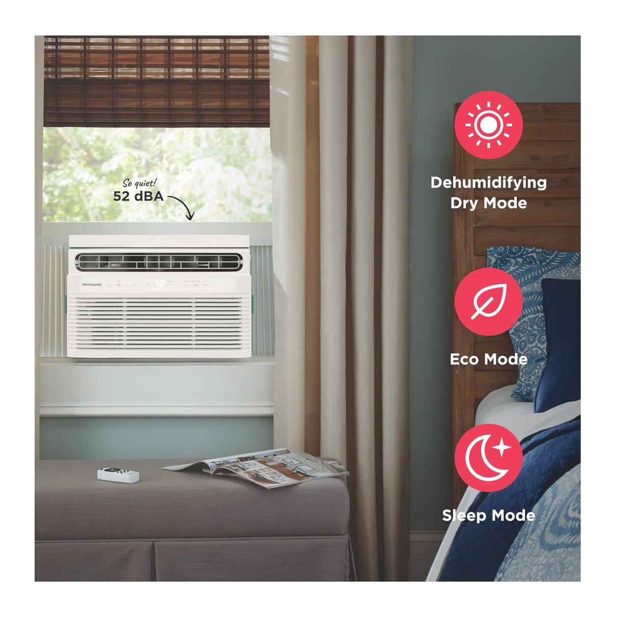 Frigidaire 5,000 BTU Window Room Air Conditioner with Remote Control