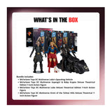 McFarlane Toys DC Supergirl, Krem and Lobo with Spacehog Action Figures Bundle