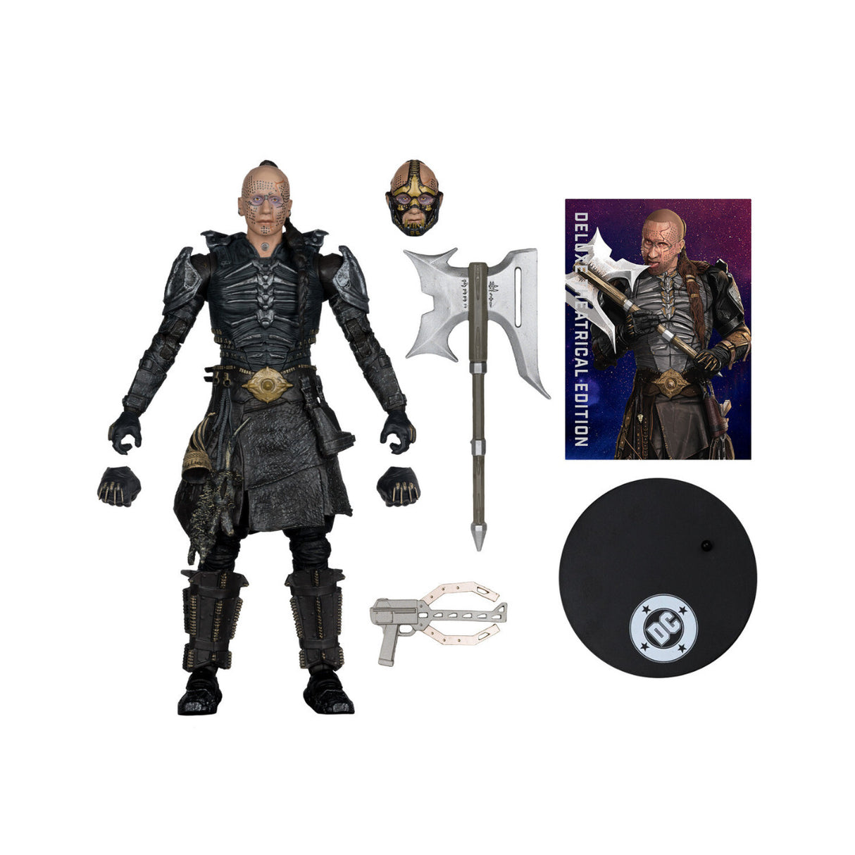 McFarlane Toys DC Supergirl, Krem and Lobo with Spacehog Action Figures Bundle