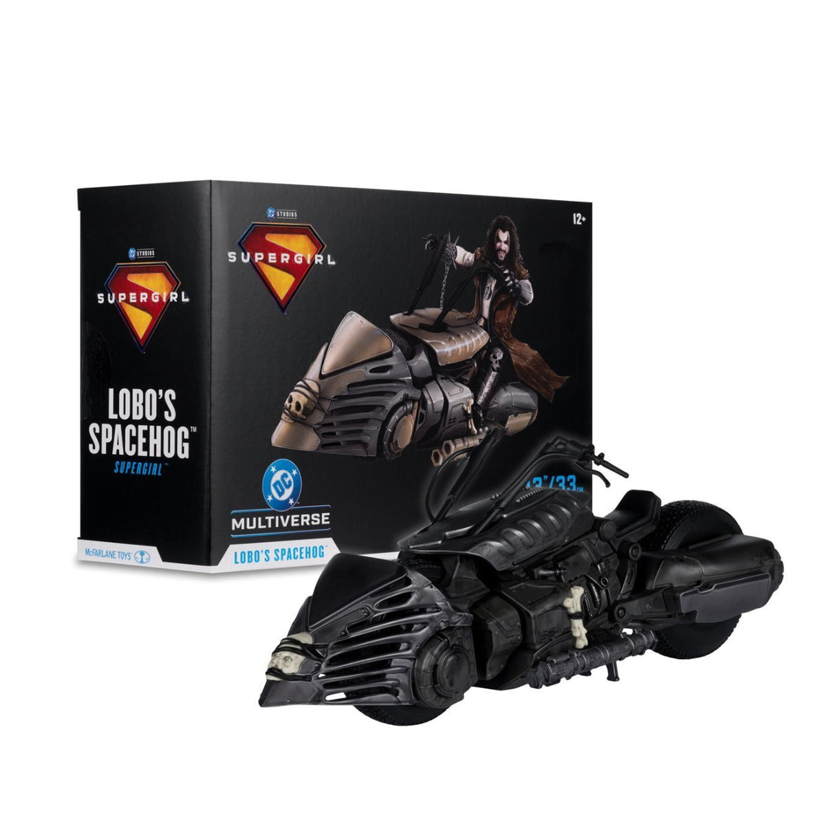 McFarlane Toys DC Supergirl, Krem and Lobo with Spacehog Action Figures Bundle
