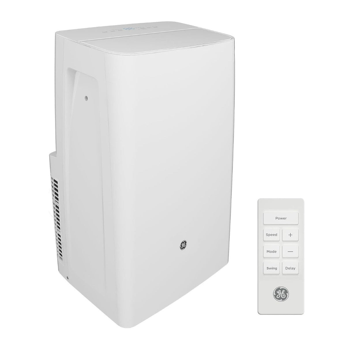 GE 7000 BTU DOE SACC Smart Portable Air Conditioner with WiFi Control (White)