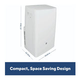 GE 7000 BTU DOE SACC Smart Portable Air Conditioner with WiFi Control (White)