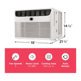 Frigidaire 10,000 BTU Window Air Conditioner with Remote and Eco Mode (White)