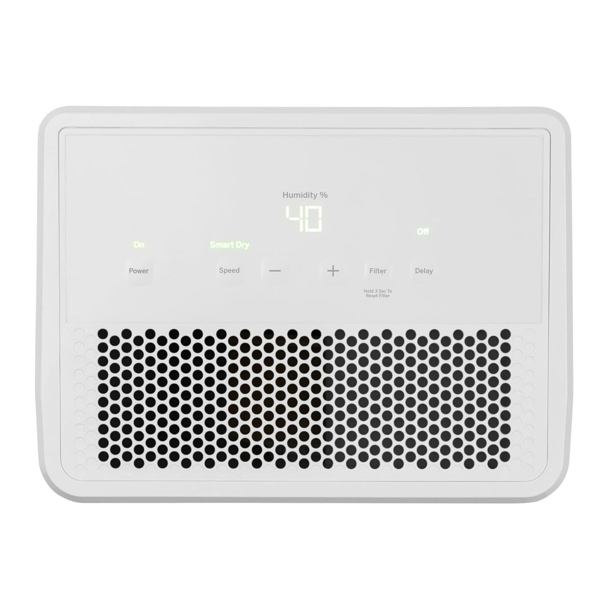 GE 50 Pint Portable Dehumidifier with Smart Dry for Wet Spaces and Ultra Quiet