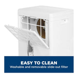GE 25 Pint Portable Dehumidifier with Smart Dry for Wet Spaces and Ultra Quiet