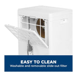 GE 35 Pint Portable Dehumidifier with Smart Dry for Wet Spaces and Ultra Quiet