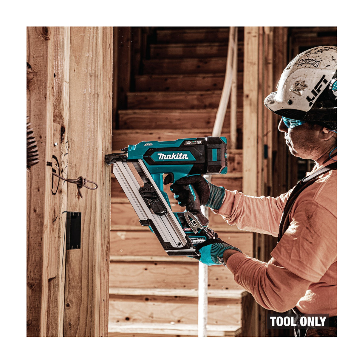 Makita 40V max XGT Brushless 30-Degree Clipped Head 31/2-Inch Framing Nailer