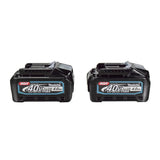 Makita BL4040 40V Max XGT 4.0 Ah Lithium Ion Battery (2 Pack)