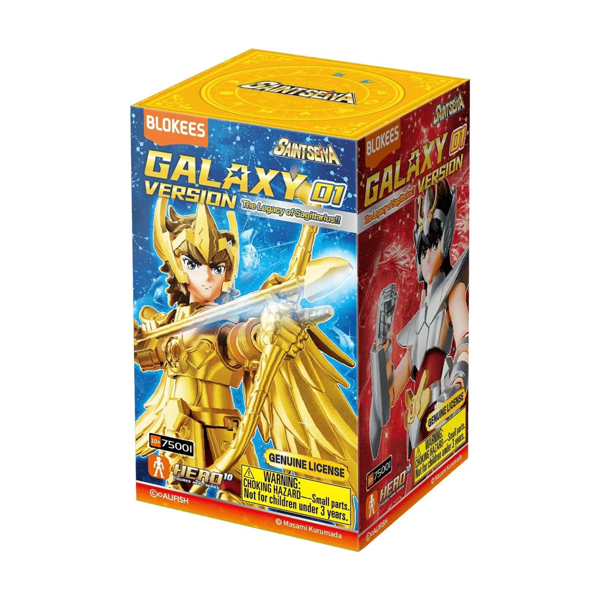 Blokees Saint Seiya Galaxy Version 01 The Legacy of Sagittarius (9 Pack/Case)