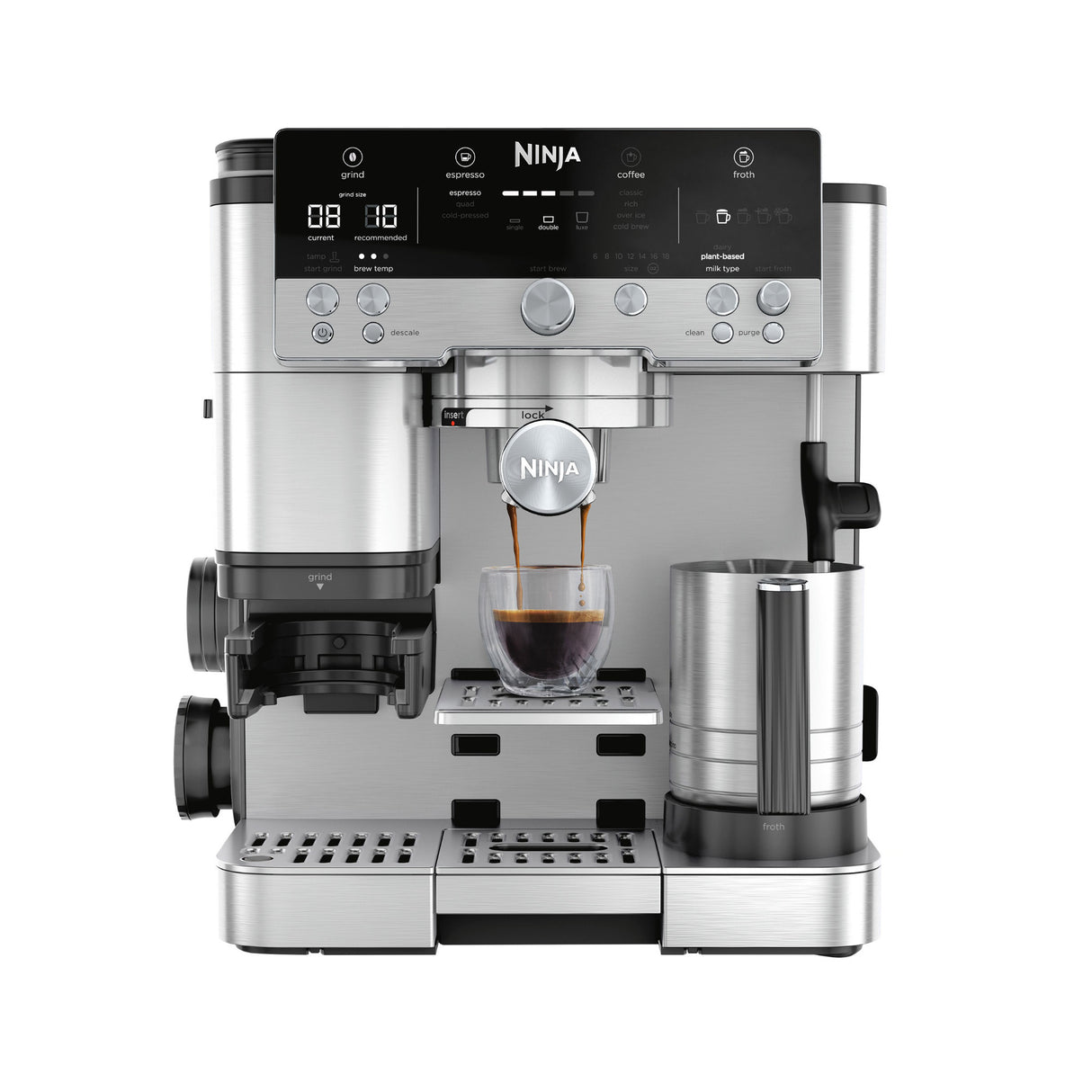 Ninja LUXE CAF Signature Series, 3-in-1 Espresso, Coffee, and Cold Brew Machine