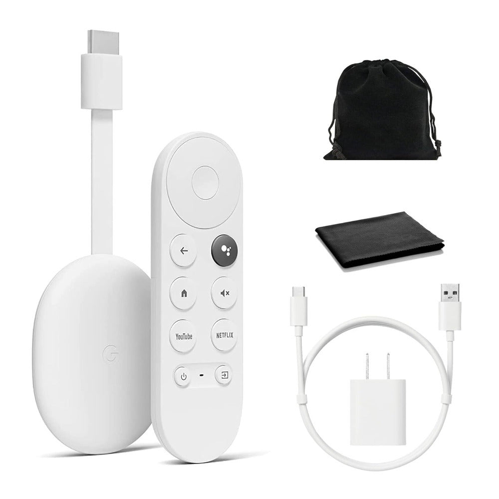 Google Chromecast with Google TV - Streaming Entertainment with Voice Search