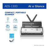 Brother ADS-1300 Compact Desktop Scanner