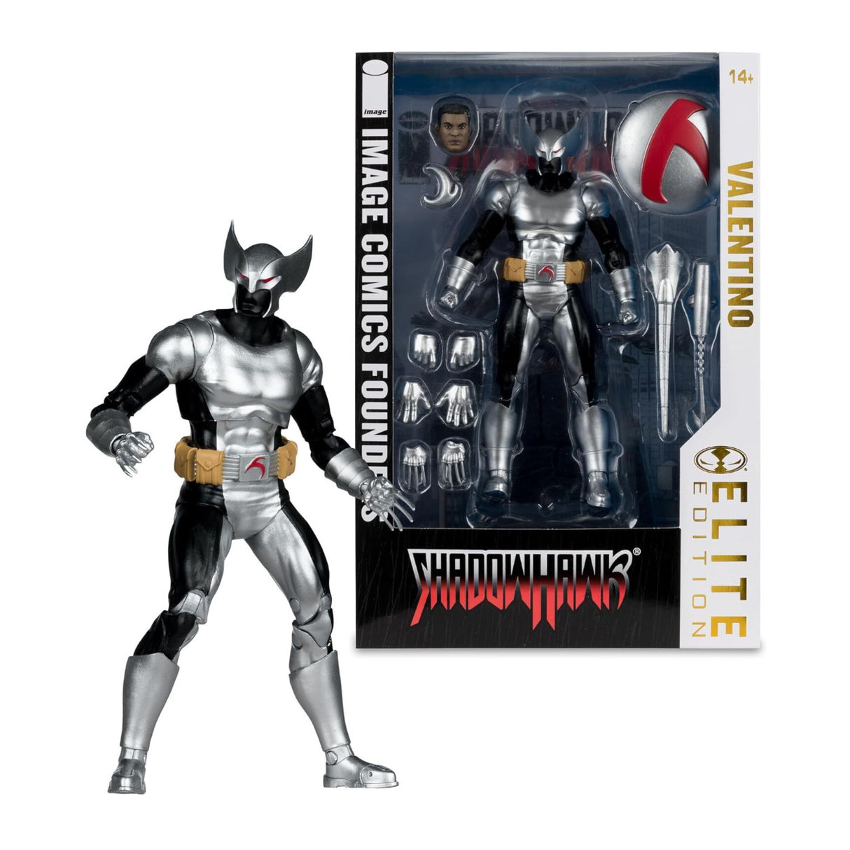 ShadowHawk (Image Comics Founders Series) 7-Inch Deluxe Figure Elite Edition