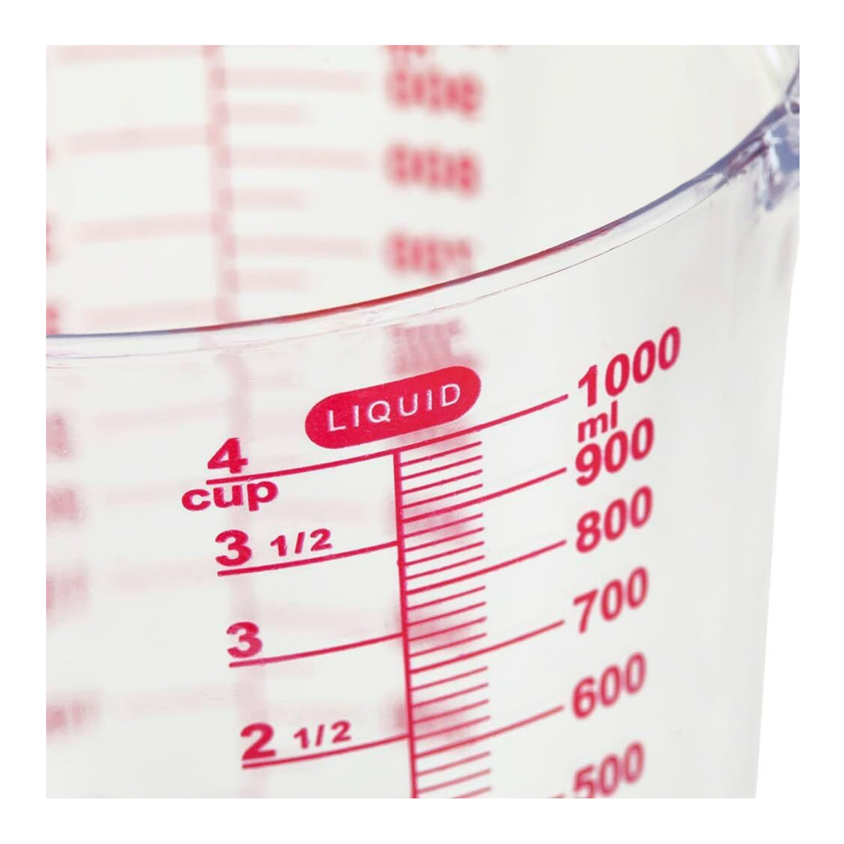 Home Basics MC01907 Plastic Kitchen Measuring Cup (1L)