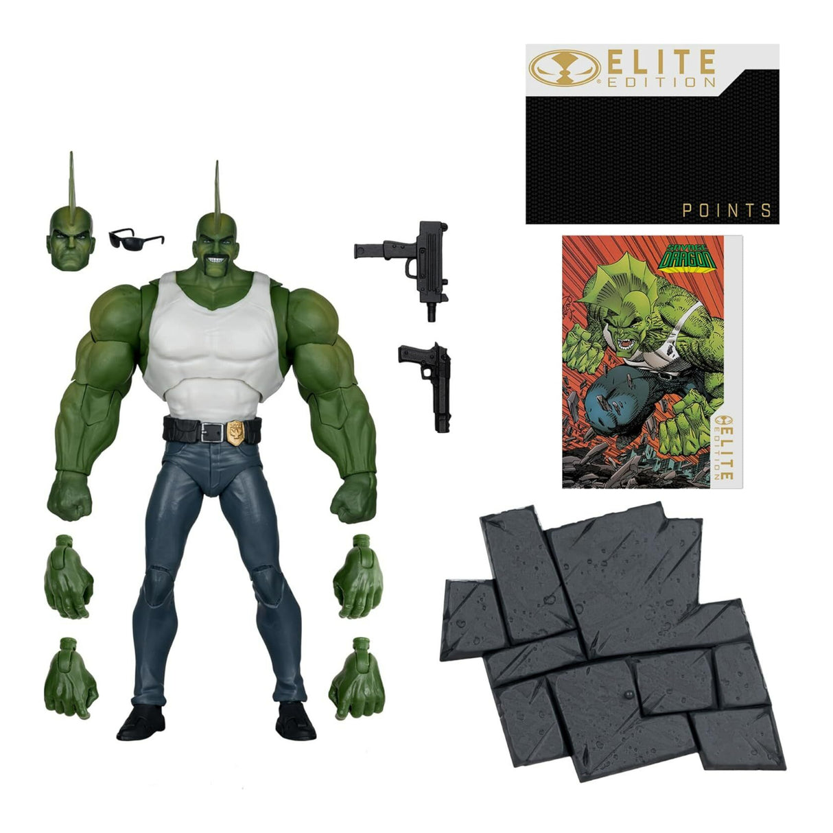 McFarlane Toys - (Savage Dragon) 7in Deluxe Action Figure Elite Edition