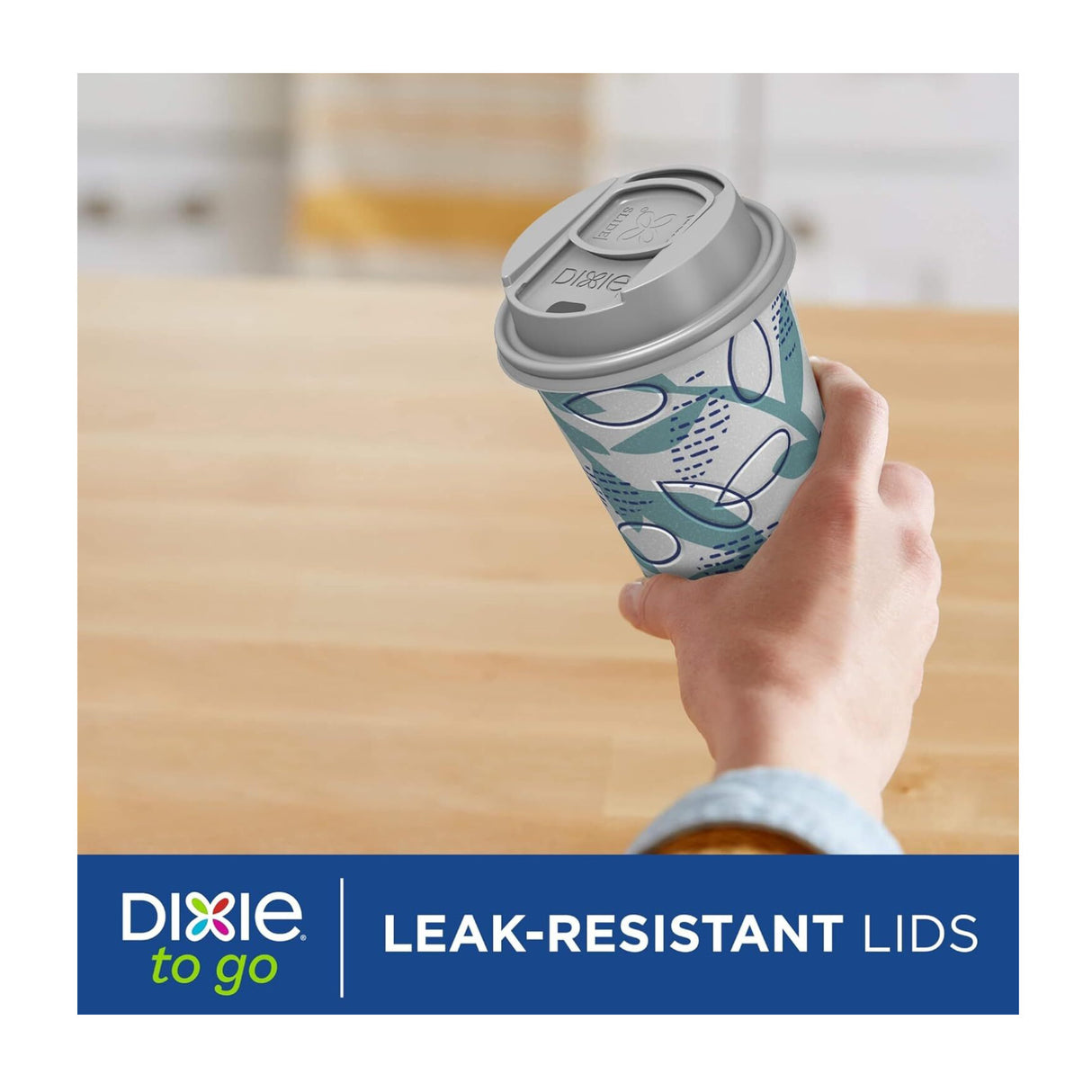 Dixie To Go Insulated 16 Oz. Coffee Paper Cups with Lids (144 Count)