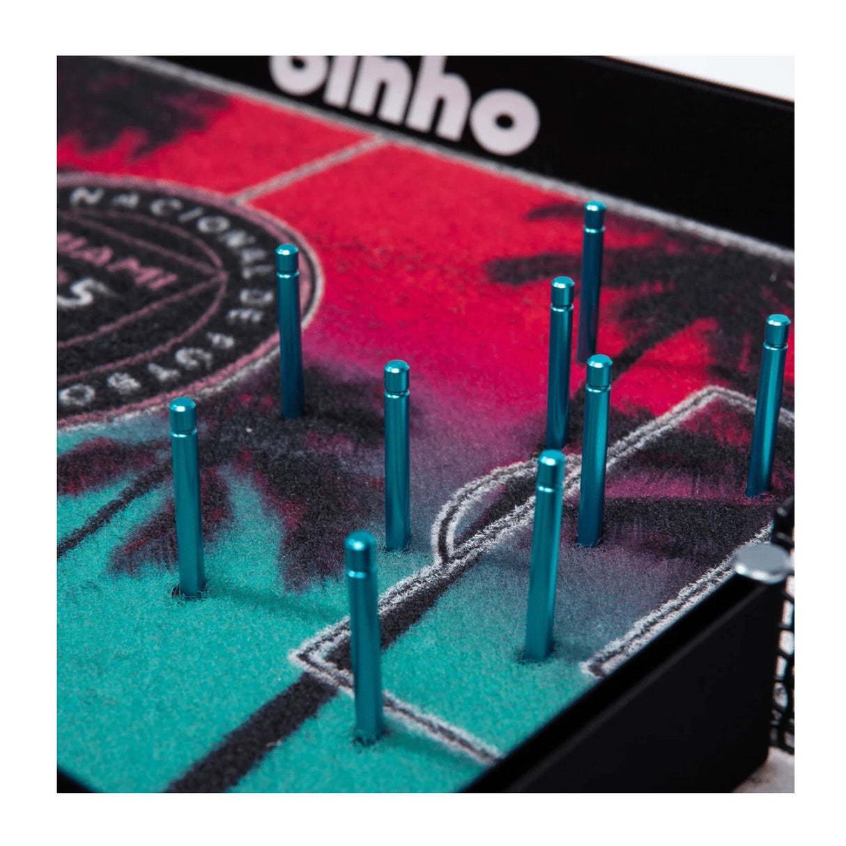 Binho Board Classic Inter Miami CF (3rd Edition) Pinball Soccer Board Game for 2-Players