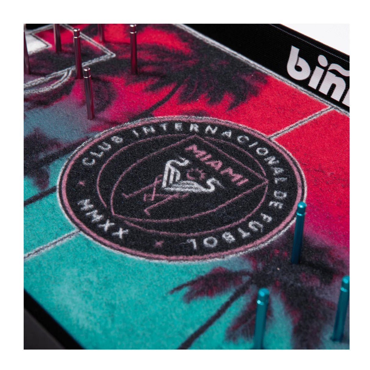 Binho Board Classic Inter Miami CF (3rd Edition) Pinball Soccer Board Game for 2-Players