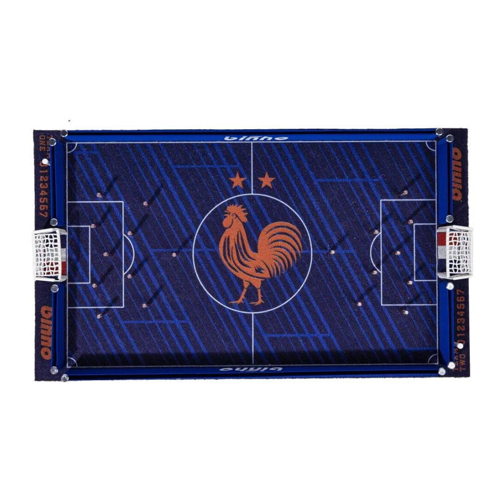 Binho Classic: France 2026 World Cup Edition Tabletop Flicking Soccer Game with Carrying Case