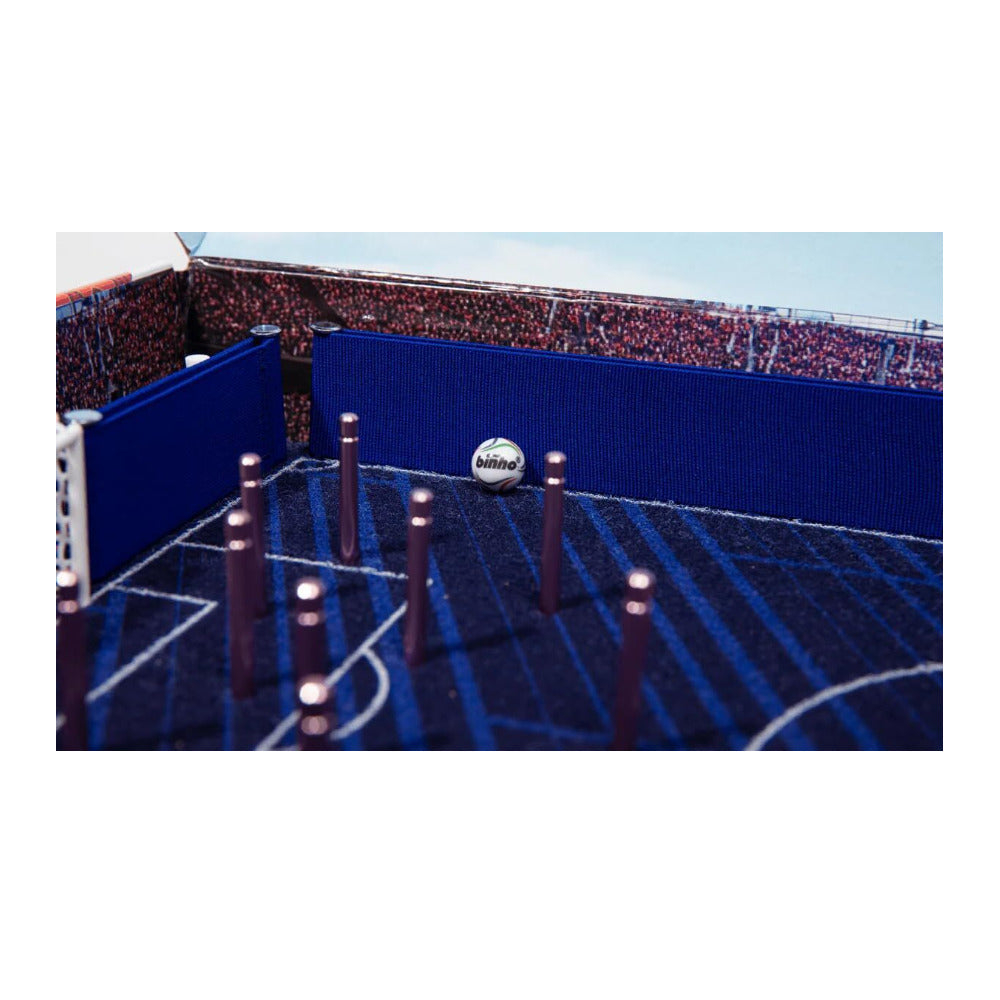 Binho Classic: France 2026 World Cup Edition Tabletop Flicking Soccer Game with Carrying Case