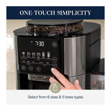 De'Longhi True Brew Drip Coffee Maker with Built in Grinder, Single Serve (Stainless)