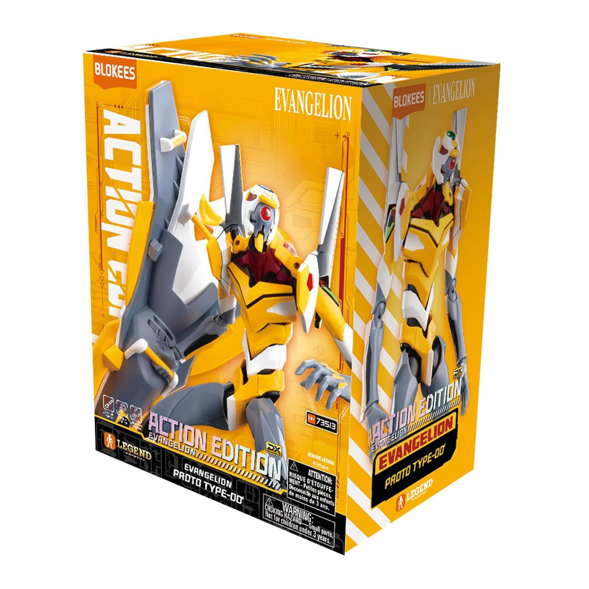 Blokees Ultra Action Edition 03 Evangelion Proto Type-00 Model Kit