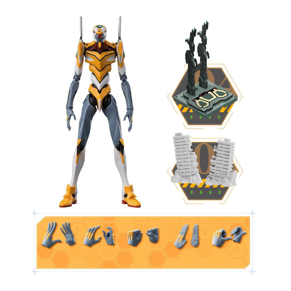 Blokees Ultra Action Edition 03 Evangelion Proto Type-00 Model Kit