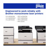 Brother TN635XL High-Yield Toner Cartridges 4-Color Bundle with 4-Port USB Hub and Flash Drive