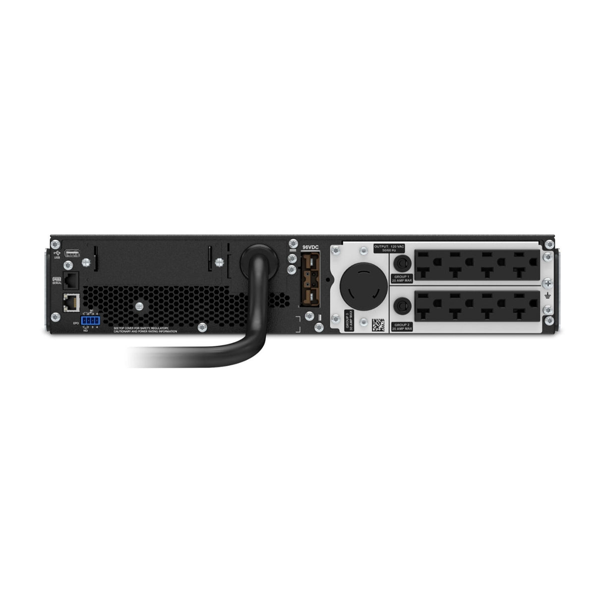 APC SRT3000RMXLA Smart-UPS SRT 3000VA 120V Rackmount (Black)