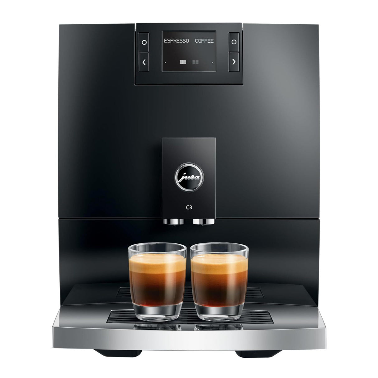Jura C3 Compact Automatic Coffee and Espresso Machine (Piano Black)