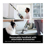 Shark PowerPro Flex Pet Plus Cordless Vacuum for Carpets & Hard Floors (Olive)