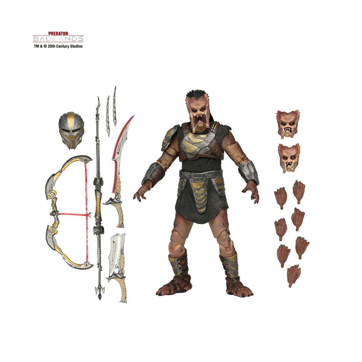 Neca Predator Badlands Ultimate Dek In Training Armor 7-Inch Action Figure