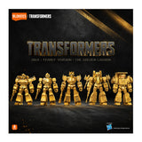 Blokees Transformers Limited Edition Golden Lagoon Model Kit Set with Gold Coated Styling (5 Pack)