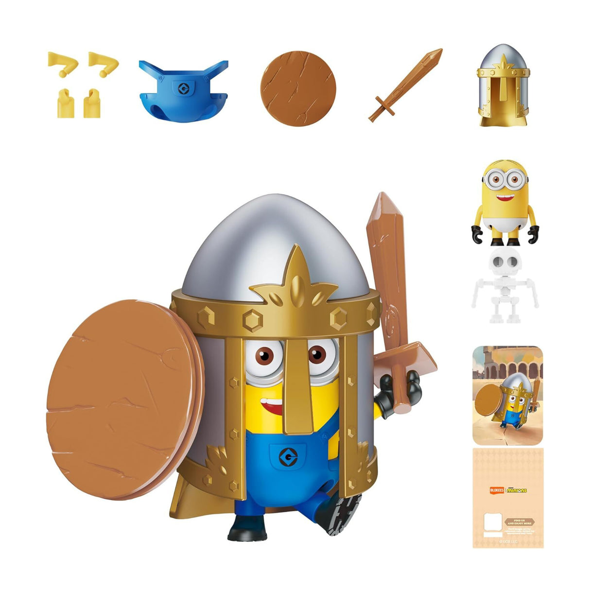 Blokees Minions Mokoo Series - 01: N-Disguise Model Kit (6 Count)