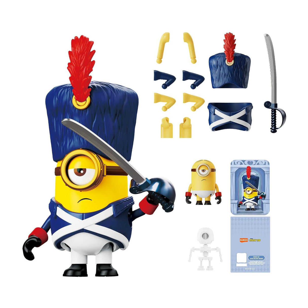 Blokees Minions Mokoo Series - 01: N-Disguise Model Kit (6 Count)