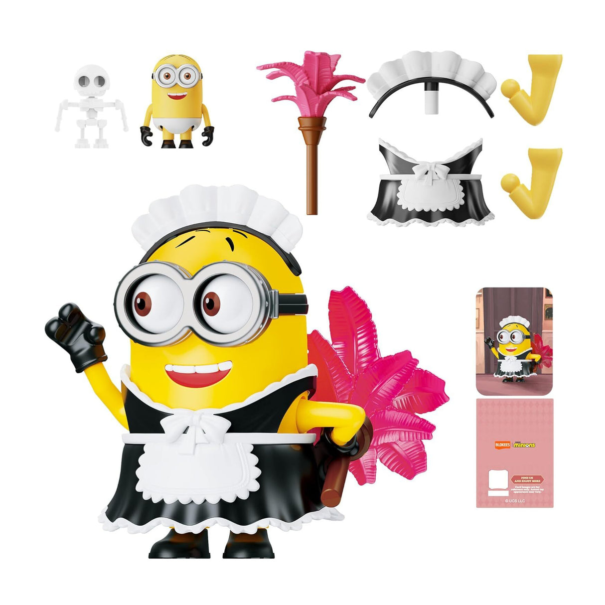 Blokees Minions Mokoo Series - 01: N-Disguise Model Kit (6 Count)