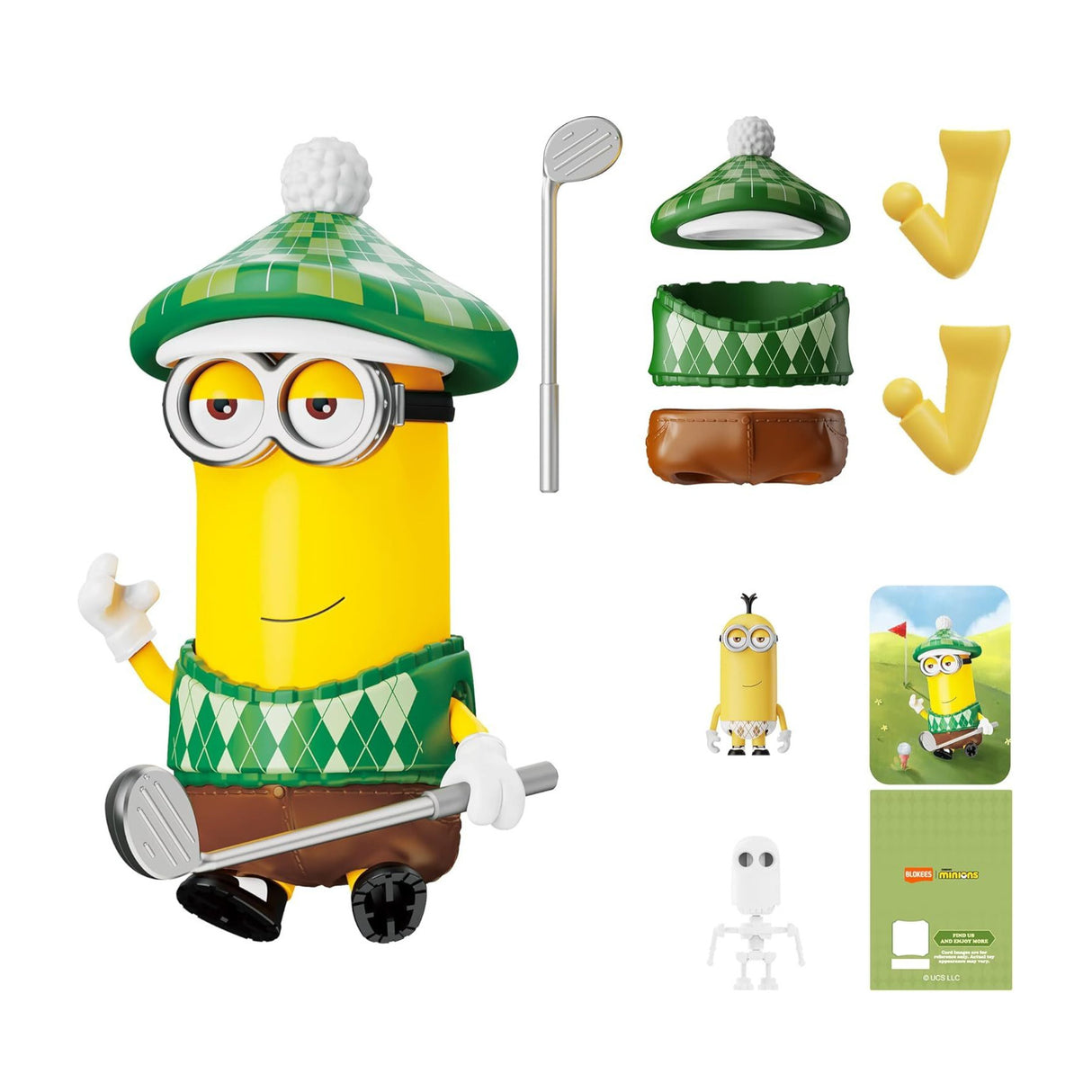 Blokees Minions Mokoo Series - 01: N-Disguise Model Kit (6 Count)