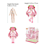 Blokees Hatsune Miku DaalaMode Series Sakura Miku Model Kit