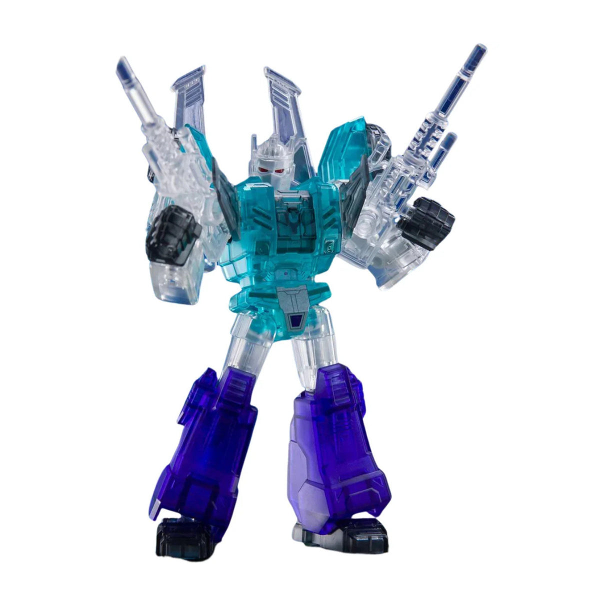 Blokees Transformers Sixshot Transparent Galaxy Version Model Kit