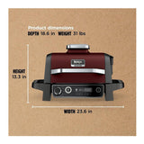 Ninja OG701 7-in-1 Woodfire Outdoor Electric Portable Grill and Smoker