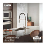 Moen Align Spot Resist Stainless Pulldown Kitchen Faucet