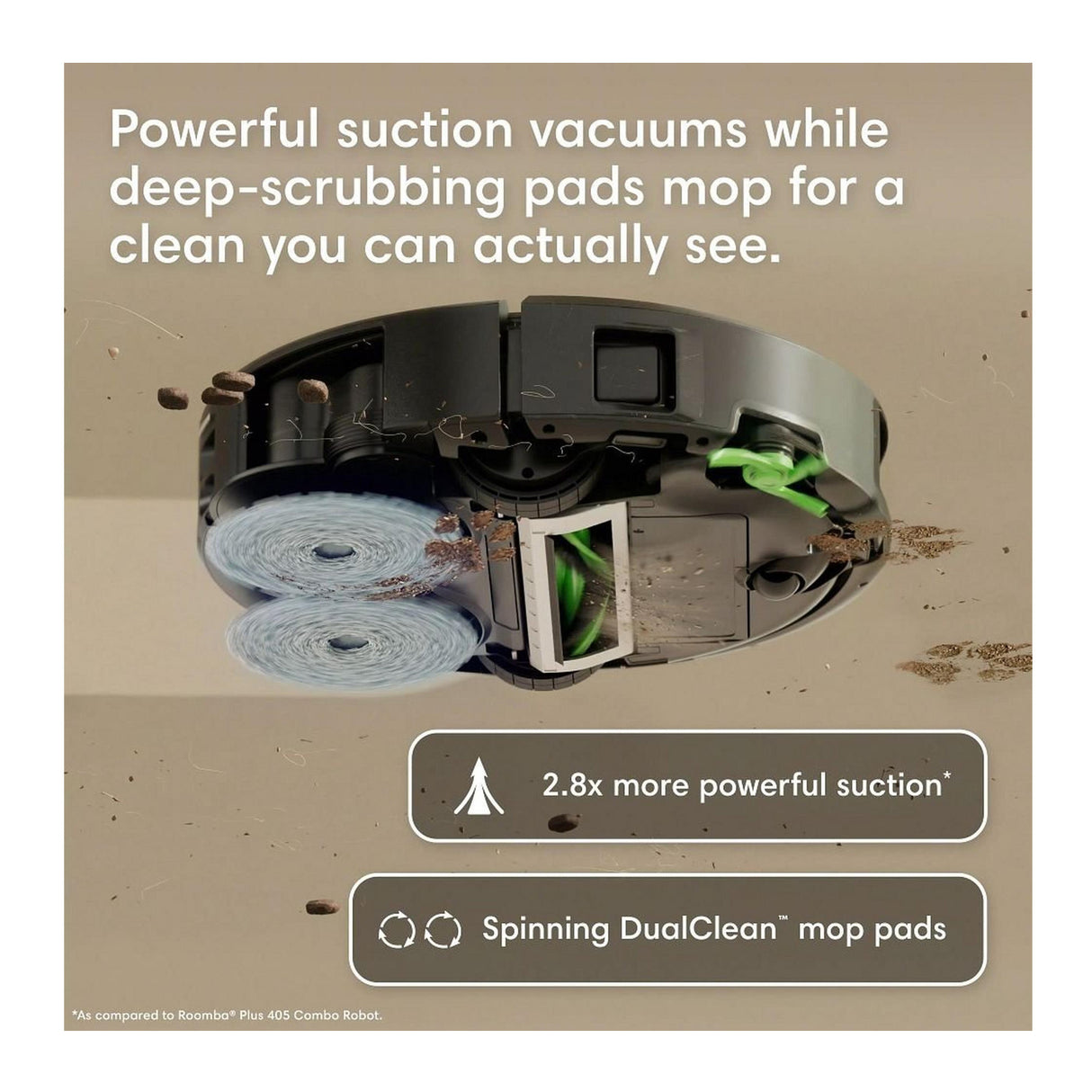 iRobot Roomba Plus 415 Combo robot + AutoWash dock