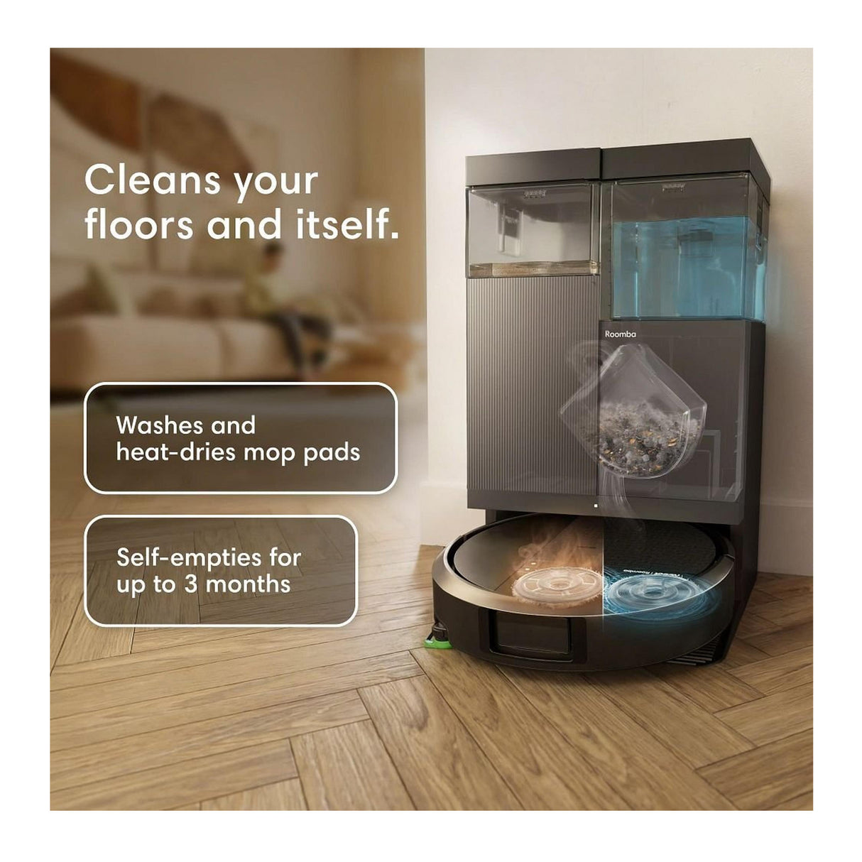 iRobot Roomba Plus 415 Combo robot + AutoWash dock